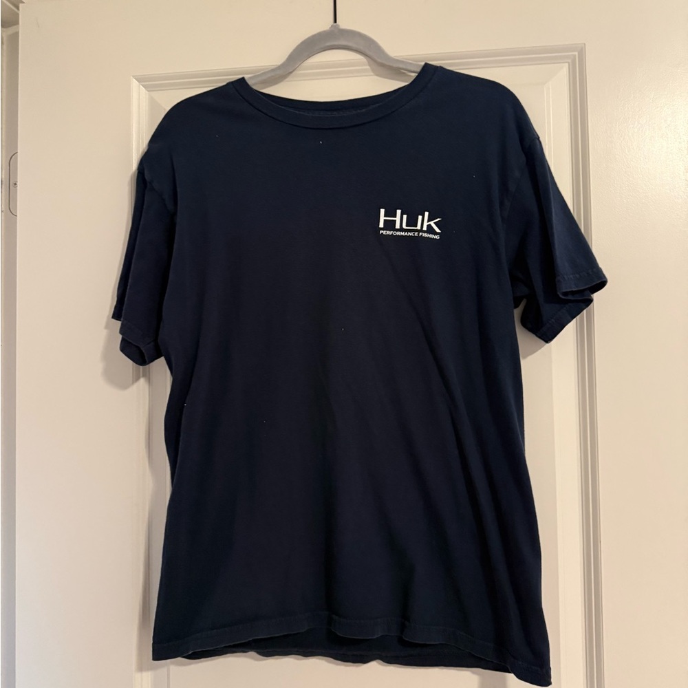 Huk Dark Blue Performance Tee